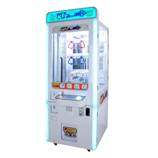 Máquina Key Master de 9 premios, vista en ángulo de 45°