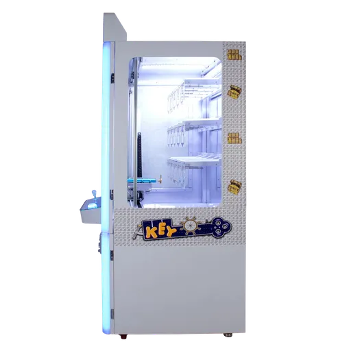 Máquina Key Master de 15 premios, vista lateral